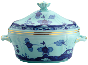 Ginori Oriente Italiano Iris Soup Tureen w/Cover
